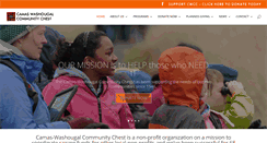 Desktop Screenshot of camaswashougalcommunitychest.org